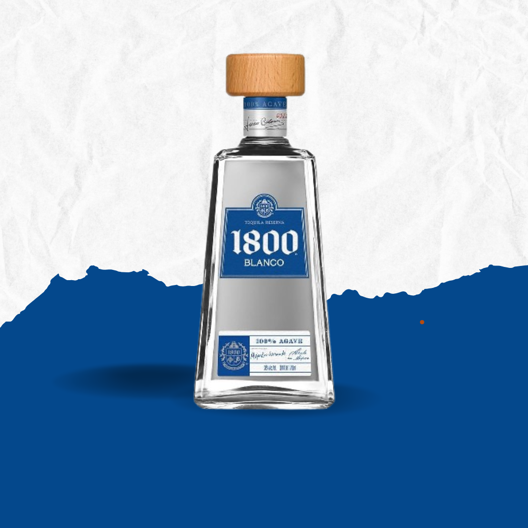 1800 - Silver Tequila Blanco - 750 ml